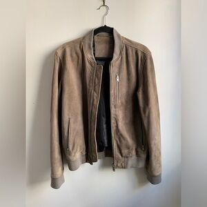 Selected / Homme Grey Suede Jacket